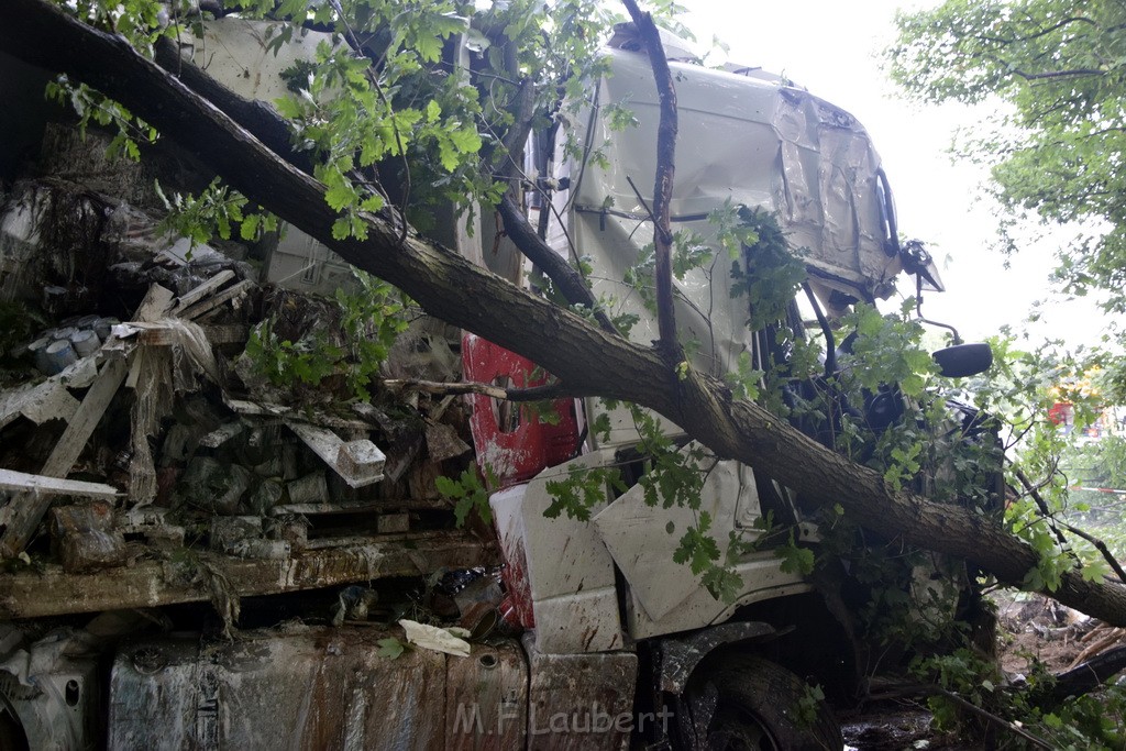 Schwerer VU A 3 Rich Oberhausen Hoehe AK Leverkusen P383.JPG - Miklos Laubert